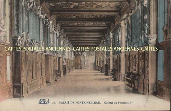 Cartes postales anciennes > CARTES POSTALES > carte postale ancienne > cartes-postales-ancienne.com Ile de france Seine et marne Fontainebleau