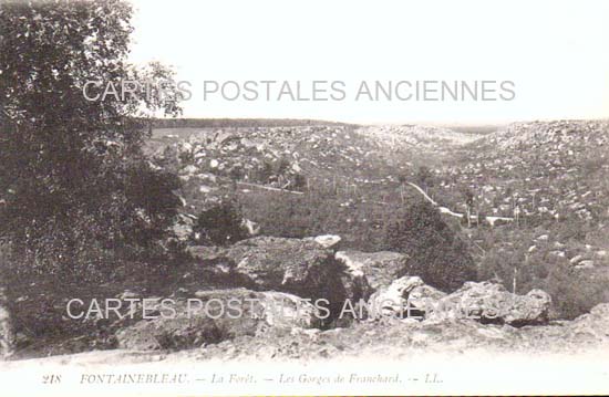 Cartes postales anciennes > CARTES POSTALES > carte postale ancienne > cartes-postales-ancienne.com Ile de france Seine et marne Fontainebleau