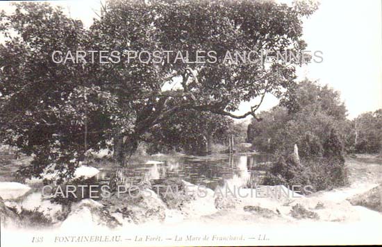 Cartes postales anciennes > CARTES POSTALES > carte postale ancienne > cartes-postales-ancienne.com Ile de france Seine et marne Fontainebleau