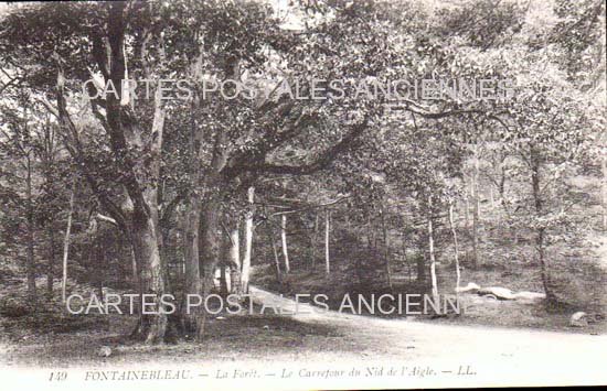 Cartes postales anciennes > CARTES POSTALES > carte postale ancienne > cartes-postales-ancienne.com Ile de france Seine et marne Fontainebleau
