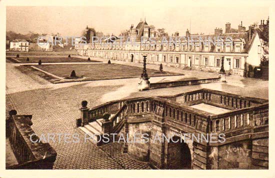 Cartes postales anciennes > CARTES POSTALES > carte postale ancienne > cartes-postales-ancienne.com Ile de france Seine et marne Fontainebleau