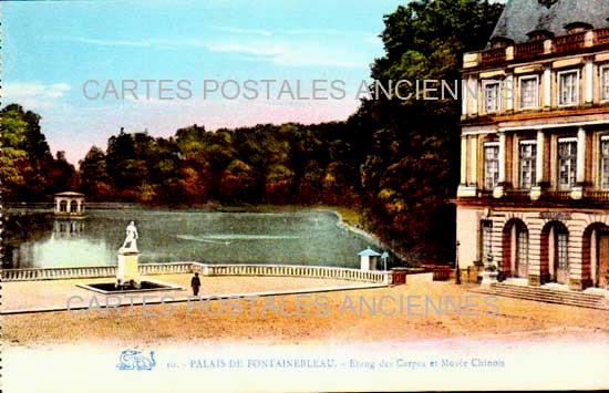 Cartes postales anciennes > CARTES POSTALES > carte postale ancienne > cartes-postales-ancienne.com Ile de france Seine et marne Fontainebleau