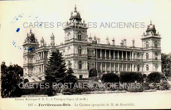 Cartes postales anciennes > CARTES POSTALES > carte postale ancienne > cartes-postales-ancienne.com Ile de france Seine et marne Ferrieres