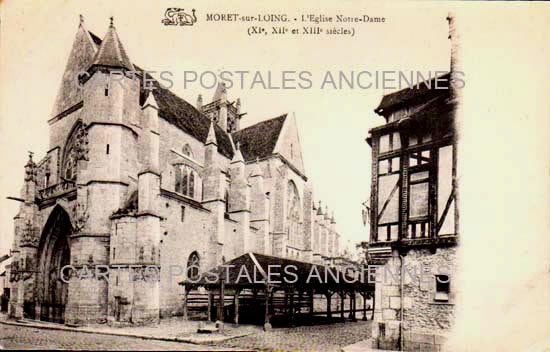 Cartes postales anciennes > CARTES POSTALES > carte postale ancienne > cartes-postales-ancienne.com Ile de france Seine et marne Moret Sur Loing