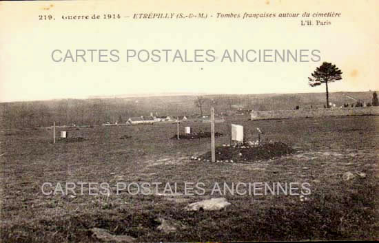 Cartes postales anciennes > CARTES POSTALES > carte postale ancienne > cartes-postales-ancienne.com Ile de france Seine et marne Etrepilly