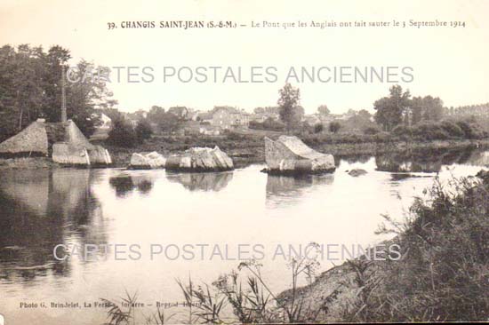 Cartes postales anciennes > CARTES POSTALES > carte postale ancienne > cartes-postales-ancienne.com Ile de france Seine et marne Changis Sur Marne
