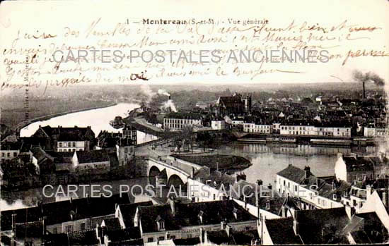 Cartes postales anciennes > CARTES POSTALES > carte postale ancienne > cartes-postales-ancienne.com Ile de france Seine et marne Montereau Sur Le Jard
