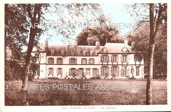 Cartes postales anciennes > CARTES POSTALES > carte postale ancienne > cartes-postales-ancienne.com Ile de france Seine et marne Egligny