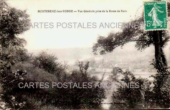 Cartes postales anciennes > CARTES POSTALES > carte postale ancienne > cartes-postales-ancienne.com Ile de france Seine et marne Montereau Faut Yonne