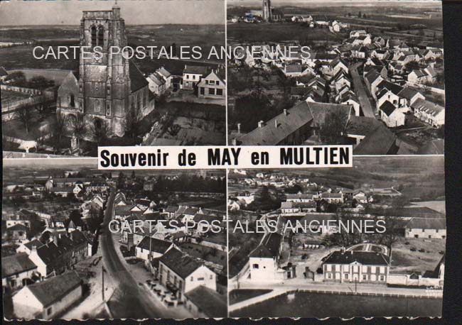 Cartes postales anciennes > CARTES POSTALES > carte postale ancienne > cartes-postales-ancienne.com Ile de france Seine et marne May En Multien