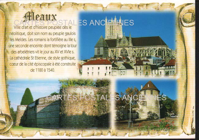 Cartes postales anciennes > CARTES POSTALES > carte postale ancienne > cartes-postales-ancienne.com Ile de france Seine et marne Meaux