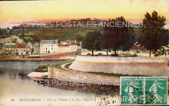 Cartes postales anciennes > CARTES POSTALES > carte postale ancienne > cartes-postales-ancienne.com Ile de france Seine et marne Montereau Faut Yonne