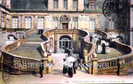 Cartes postales anciennes > CARTES POSTALES > carte postale ancienne > cartes-postales-ancienne.com Ile de france Seine et marne Fontainebleau