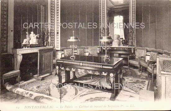 Cartes postales anciennes > CARTES POSTALES > carte postale ancienne > cartes-postales-ancienne.com Ile de france Seine et marne Fontainebleau