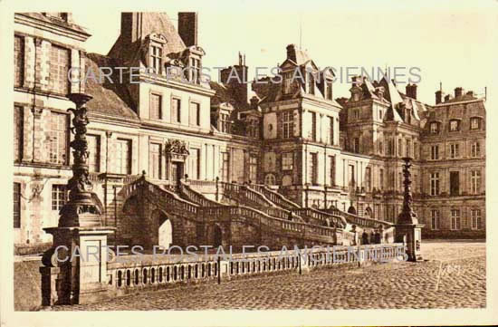 Cartes postales anciennes > CARTES POSTALES > carte postale ancienne > cartes-postales-ancienne.com Ile de france Seine et marne Fontainebleau