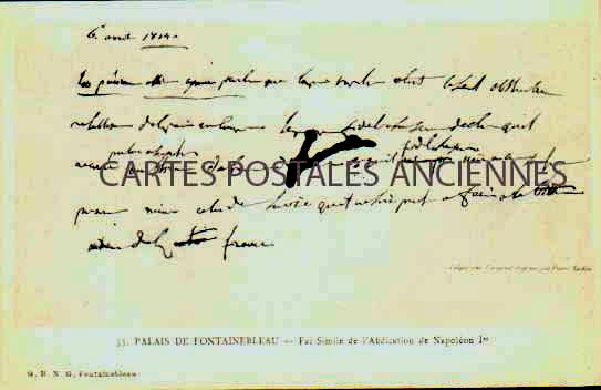 Cartes postales anciennes > CARTES POSTALES > carte postale ancienne > cartes-postales-ancienne.com Ile de france Seine et marne Fontainebleau