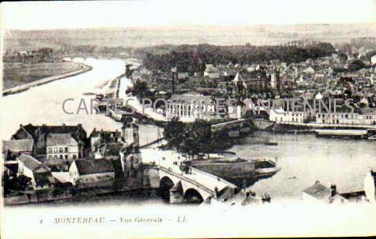 Cartes postales anciennes > CARTES POSTALES > carte postale ancienne > cartes-postales-ancienne.com Ile de france Seine et marne Montereau Sur Le Jard