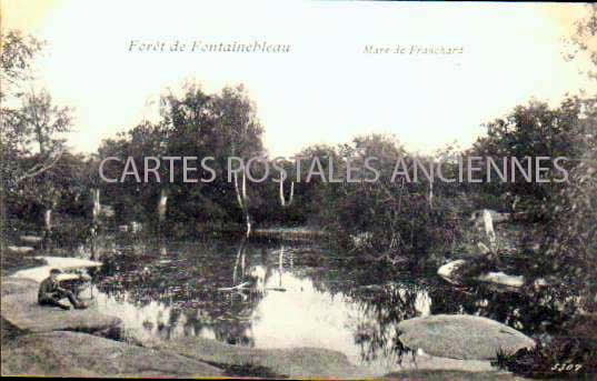 Cartes postales anciennes > CARTES POSTALES > carte postale ancienne > cartes-postales-ancienne.com Ile de france Seine et marne Fontainebleau