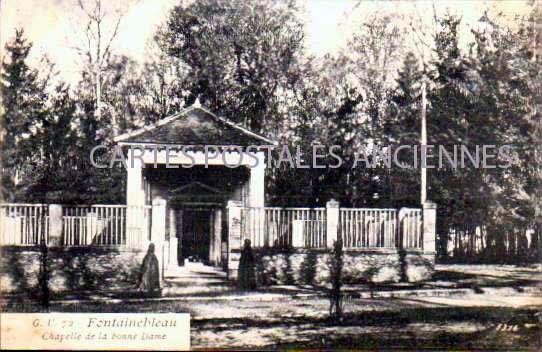 Cartes postales anciennes > CARTES POSTALES > carte postale ancienne > cartes-postales-ancienne.com Ile de france Seine et marne Fontainebleau