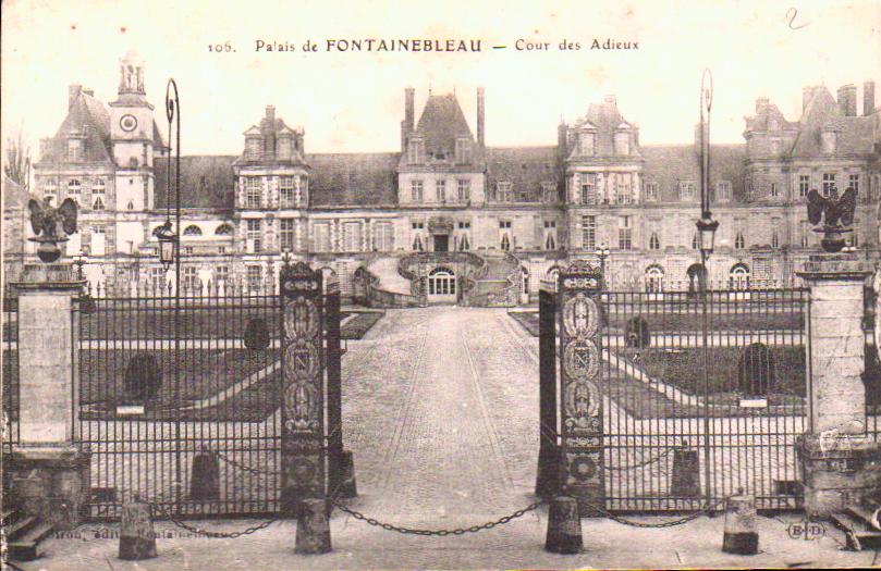 Cartes postales anciennes > CARTES POSTALES > carte postale ancienne > cartes-postales-ancienne.com Ile de france Seine et marne Fontainebleau