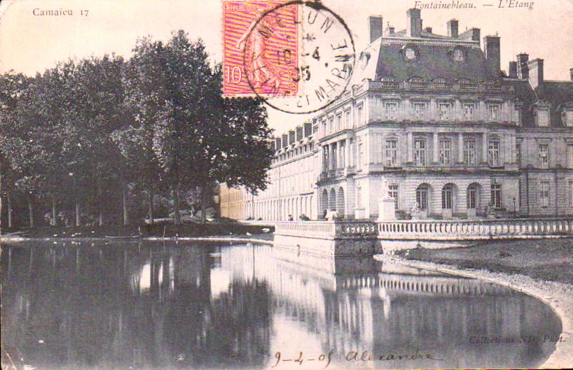 Cartes postales anciennes > CARTES POSTALES > carte postale ancienne > cartes-postales-ancienne.com Ile de france Seine et marne Fontainebleau