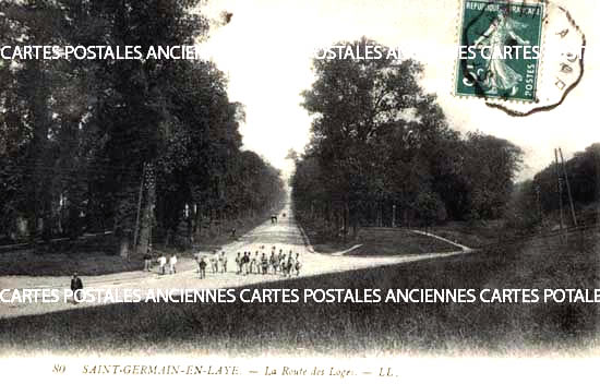 Cartes postales anciennes > CARTES POSTALES > carte postale ancienne > cartes-postales-ancienne.com Ile de france Yvelines Saint Germain En Laye