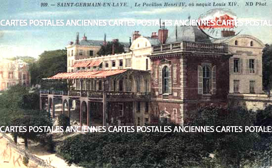 Cartes postales anciennes > CARTES POSTALES > carte postale ancienne > cartes-postales-ancienne.com Ile de france Yvelines Saint Germain En Laye