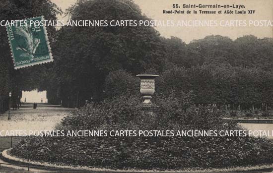 Cartes postales anciennes > CARTES POSTALES > carte postale ancienne > cartes-postales-ancienne.com Ile de france Yvelines Saint Germain En Laye