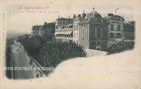 Cartes postales anciennes > CARTES POSTALES > carte postale ancienne > cartes-postales-ancienne.com Ile de france Yvelines Saint Germain En Laye