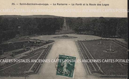 Cartes postales anciennes > CARTES POSTALES > carte postale ancienne > cartes-postales-ancienne.com Ile de france Yvelines Saint Germain En Laye