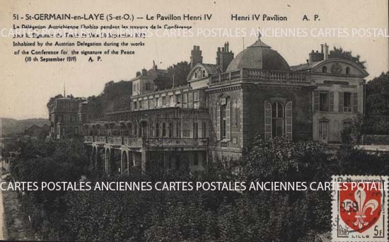 Cartes postales anciennes > CARTES POSTALES > carte postale ancienne > cartes-postales-ancienne.com Ile de france Yvelines Saint Germain En Laye