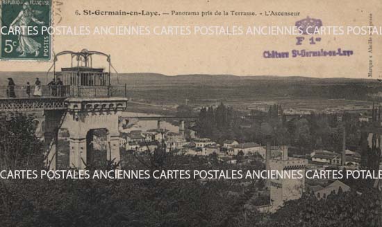 Cartes postales anciennes > CARTES POSTALES > carte postale ancienne > cartes-postales-ancienne.com Ile de france Yvelines Saint Germain En Laye