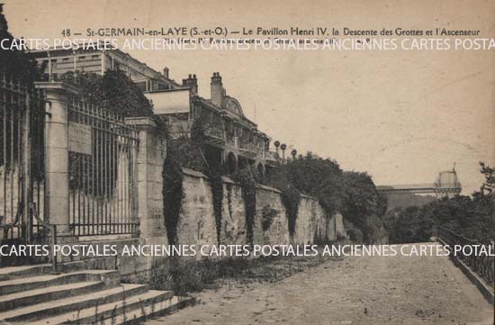 Cartes postales anciennes > CARTES POSTALES > carte postale ancienne > cartes-postales-ancienne.com Ile de france Yvelines Saint Germain En Laye