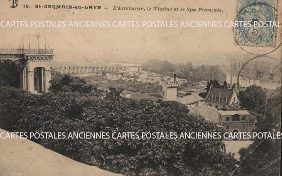 Cartes postales anciennes > CARTES POSTALES > carte postale ancienne > cartes-postales-ancienne.com Ile de france Yvelines Saint Germain En Laye