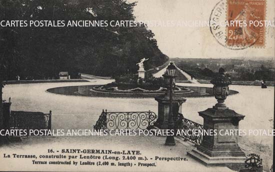 Cartes postales anciennes > CARTES POSTALES > carte postale ancienne > cartes-postales-ancienne.com Ile de france Yvelines Saint Germain En Laye