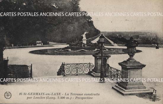 Cartes postales anciennes > CARTES POSTALES > carte postale ancienne > cartes-postales-ancienne.com Ile de france Yvelines Saint Germain En Laye