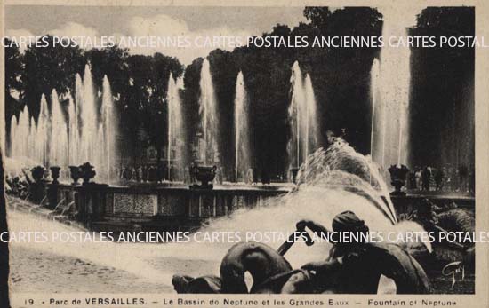 Cartes postales anciennes > CARTES POSTALES > carte postale ancienne > cartes-postales-ancienne.com Ile de france Yvelines Versailles