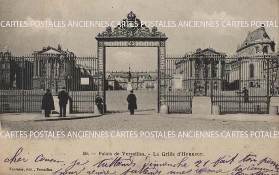 Cartes postales anciennes > CARTES POSTALES > carte postale ancienne > cartes-postales-ancienne.com Ile de france Yvelines Versailles