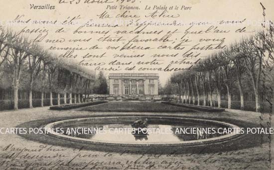 Cartes postales anciennes > CARTES POSTALES > carte postale ancienne > cartes-postales-ancienne.com Ile de france Yvelines Versailles