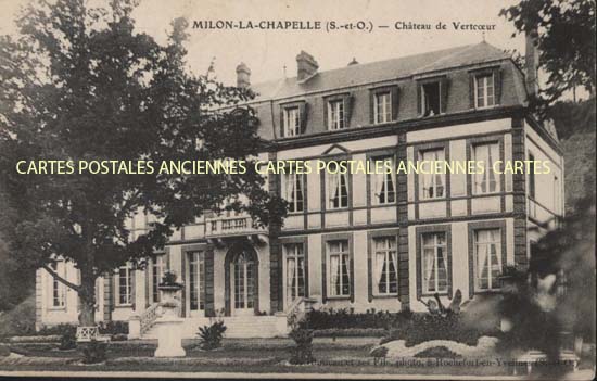 Cartes postales anciennes > CARTES POSTALES > carte postale ancienne > cartes-postales-ancienne.com Ile de france Yvelines Milon La Chapelle