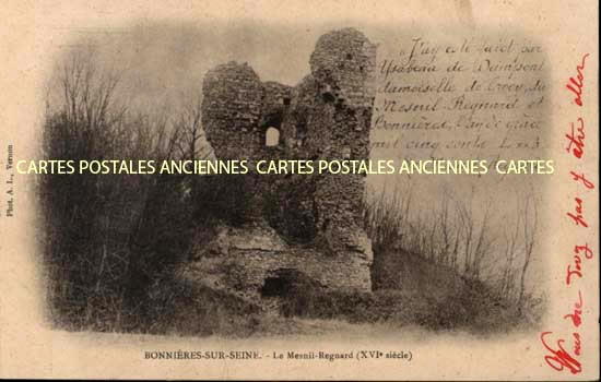 Cartes postales anciennes > CARTES POSTALES > carte postale ancienne > cartes-postales-ancienne.com Ile de france Yvelines Bonnieres Sur Seine