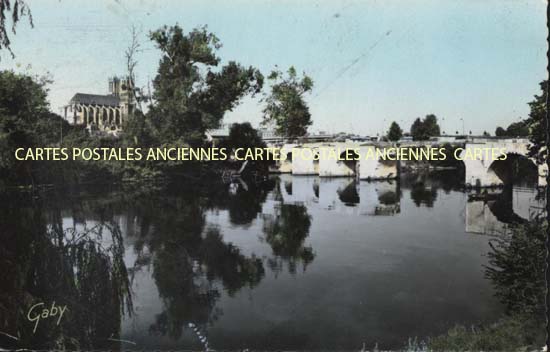 Cartes postales anciennes > CARTES POSTALES > carte postale ancienne > cartes-postales-ancienne.com Ile de france Yvelines Mantes La Jolie