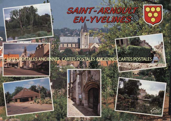 Cartes postales anciennes > CARTES POSTALES > carte postale ancienne > cartes-postales-ancienne.com Ile de france Yvelines Saint Arnoult En Yvelines