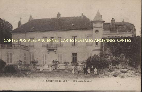 Cartes postales anciennes > CARTES POSTALES > carte postale ancienne > cartes-postales-ancienne.com Ile de france Yvelines Acheres