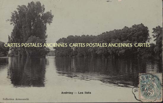 Cartes postales anciennes > CARTES POSTALES > carte postale ancienne > cartes-postales-ancienne.com Ile de france Yvelines Andresy