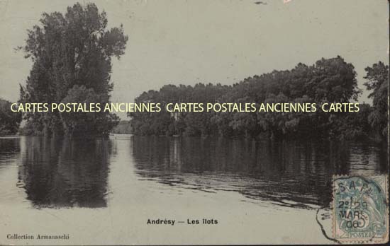 Cartes postales anciennes > CARTES POSTALES > carte postale ancienne > cartes-postales-ancienne.com Ile de france Andresy