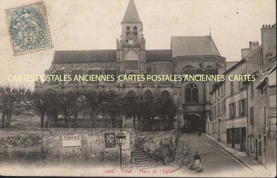 Cartes postales anciennes > CARTES POSTALES > carte postale ancienne > cartes-postales-ancienne.com Ile de france Yvelines Triel Sur Seine