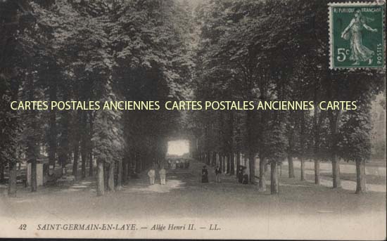 Cartes postales anciennes > CARTES POSTALES > carte postale ancienne > cartes-postales-ancienne.com Ile de france Saint Germain En Laye
