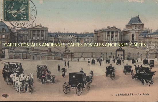 Cartes postales anciennes > CARTES POSTALES > carte postale ancienne > cartes-postales-ancienne.com Ile de france Versailles