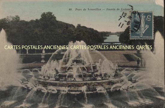 Cartes postales anciennes > CARTES POSTALES > carte postale ancienne > cartes-postales-ancienne.com Ile de france Versailles